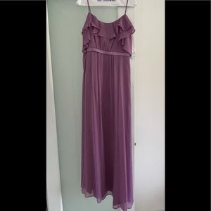 Davids bridal off shoulder bridesmaid dress